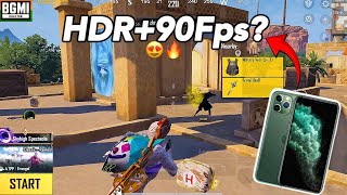 iPhone 11 Pro Max HDR+60Fps Gameplay ❤️| PUBG Mobile
