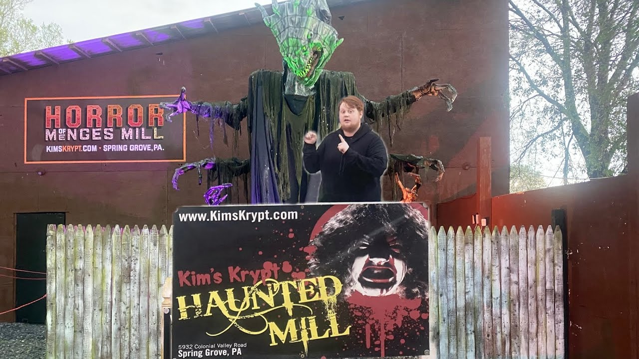 Kim’s Krypt Haunted Mill Halfway To Halloween Review! Escape rooms, haunted houses, and more.