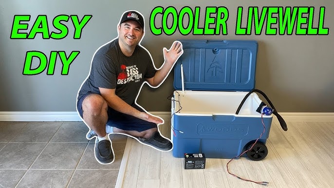 DiY Portable Livewell Cooler, Optimal Setup