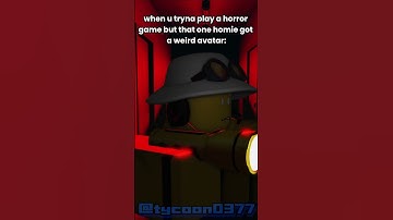 Playing a horror game with that one homie: | Roblox Studio  #roblox #animation #moonanimator