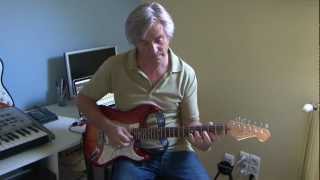 Video thumbnail of "Marc joue les Shadows - Blue Star"