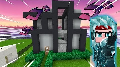 How to build modern house in skyblock Blockman go | #viral #youtube#trending