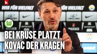 Letzte Worte von Kovac als Wolfsburg-Coach sind ein Streit mit Max Kruse | VfL Wolfsburg