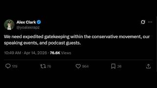 Turning Point Usa Star Now Calling For Gatekeeping