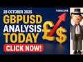 GBPUSD ANALYSIS TODAY| Live Forex Trading| 28 October 2025