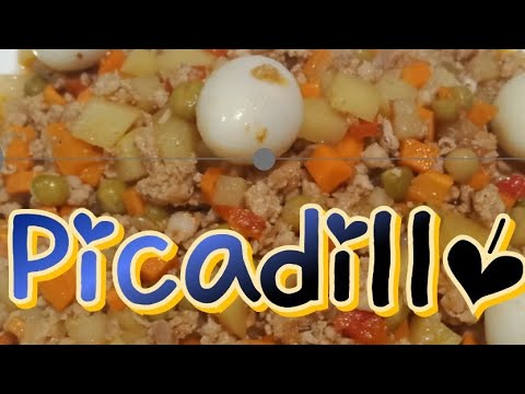 Wie kochen picadillo mit Wachteleier