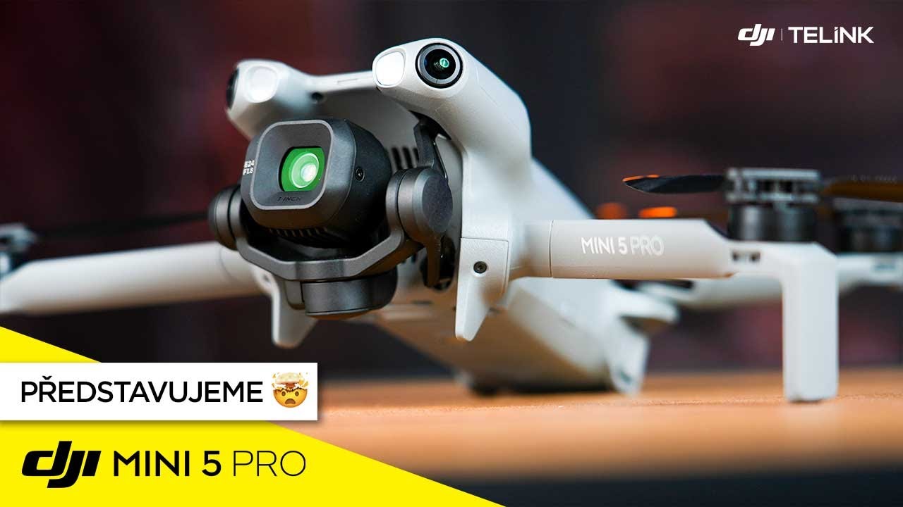 DJI MINI 5 PRO 🚀 MALÝ DRON, OBŘÍ VÝKON 🔥 - YouTube