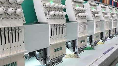 SINSIM High Speed Embroidery Machine  - Ask4machine