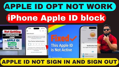 apple verification code not working/ Apple Id not work/ Apple id notwork not sign in or not sign out