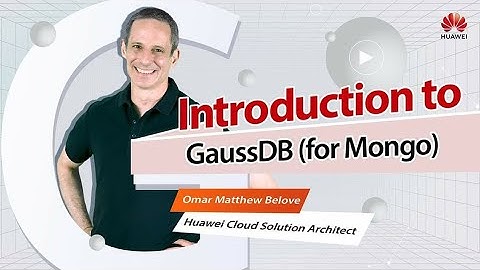 Introduction to GaussDB (for Mongo)