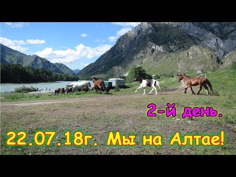 День 45. Алтай. Лагерь - 2 д. Отдых. Путеш. 2018г. на море, в Москву. (22.07.18г.) Семья Бровченко.