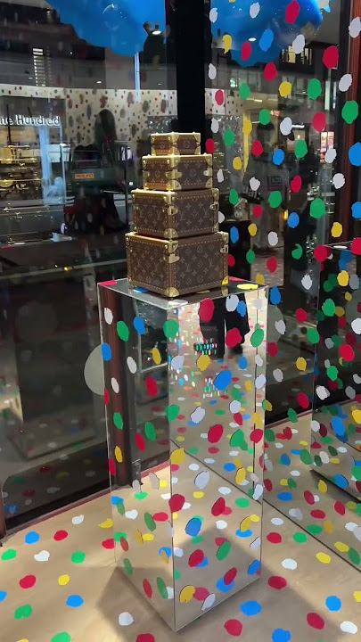 Ultimate Fashion Adventure: Join the Dots, Louis Vuitton & Yayoi Kusama at  Harrods' Dottiest Display 