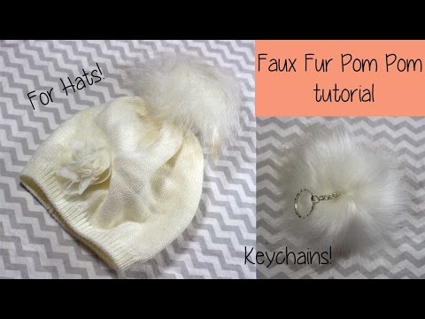 ? ✂✂  DIY ✂✂  ?How to make Faux Fur Pom pom!