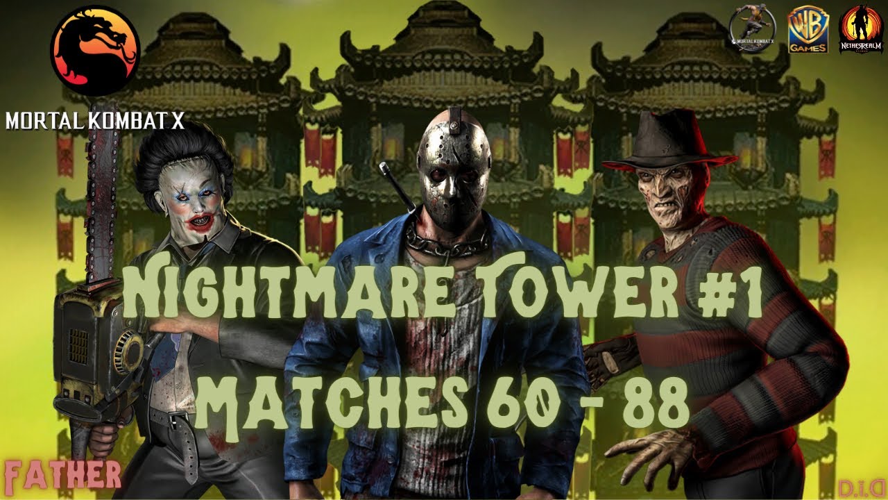 Nightmare Tower #1: Matches 60 - 88 | Mortal Kombat X Mobile