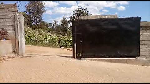 Automatic Slide Gate Installation Kenya