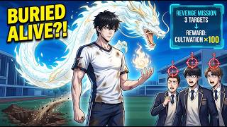 His SYSTEM Activates After 3 CLASSMATES Bury Him ALIVE—SSS Divine Flame Gives 100X CULTIVATION! Infinity Chapter 8 Manual Priming