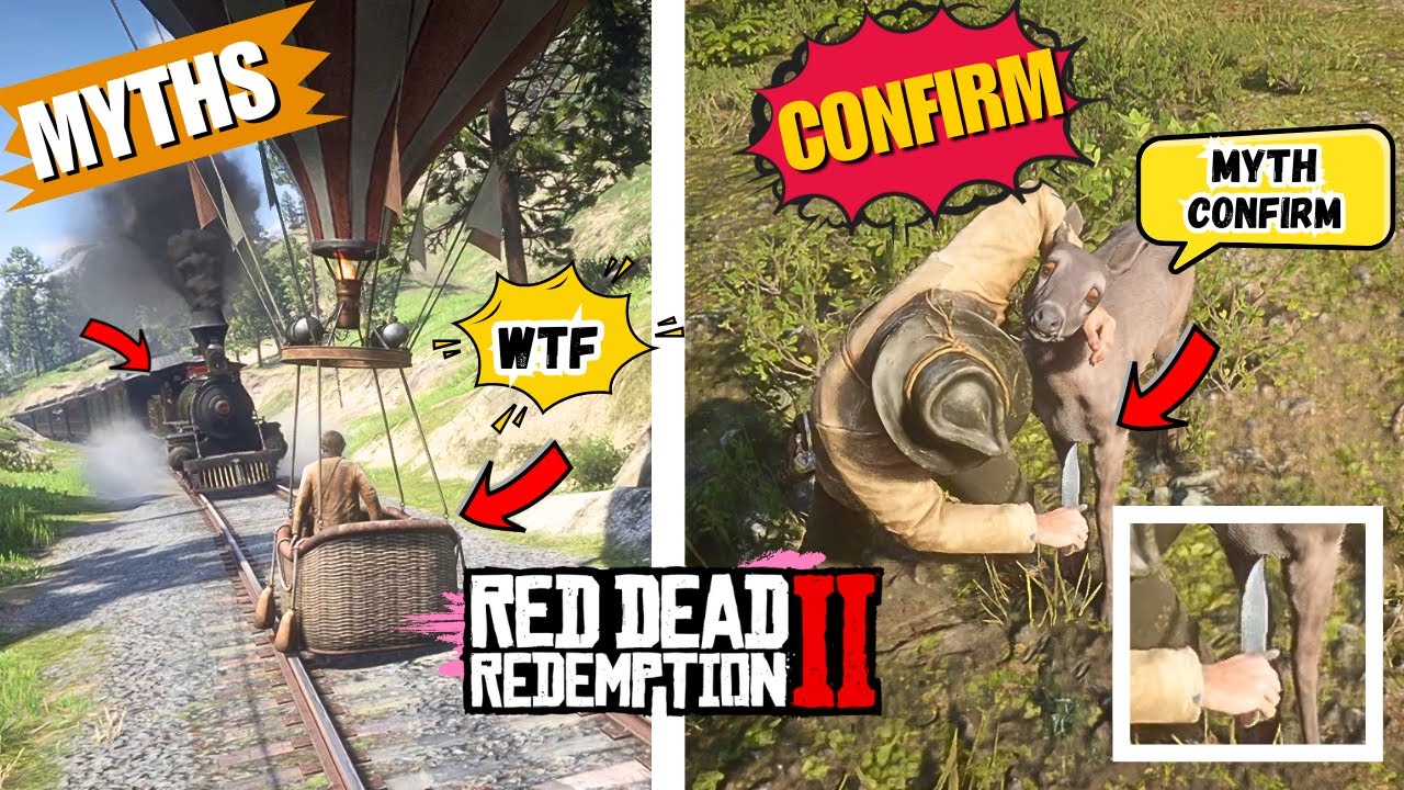 Testing Crazy Myths in Red Dead Redemption 2 – Part 1 #rdr2 - YouTube