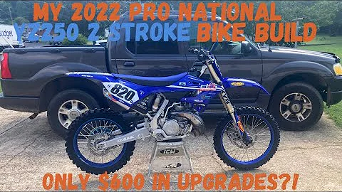 My Pro National YZ250 2 Stroke Bike Setup - Full Breakdown