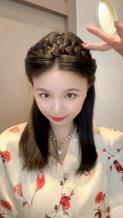  wooooow # 💋💯 ️Beautiful three-strand braid headband #braided headband # ...