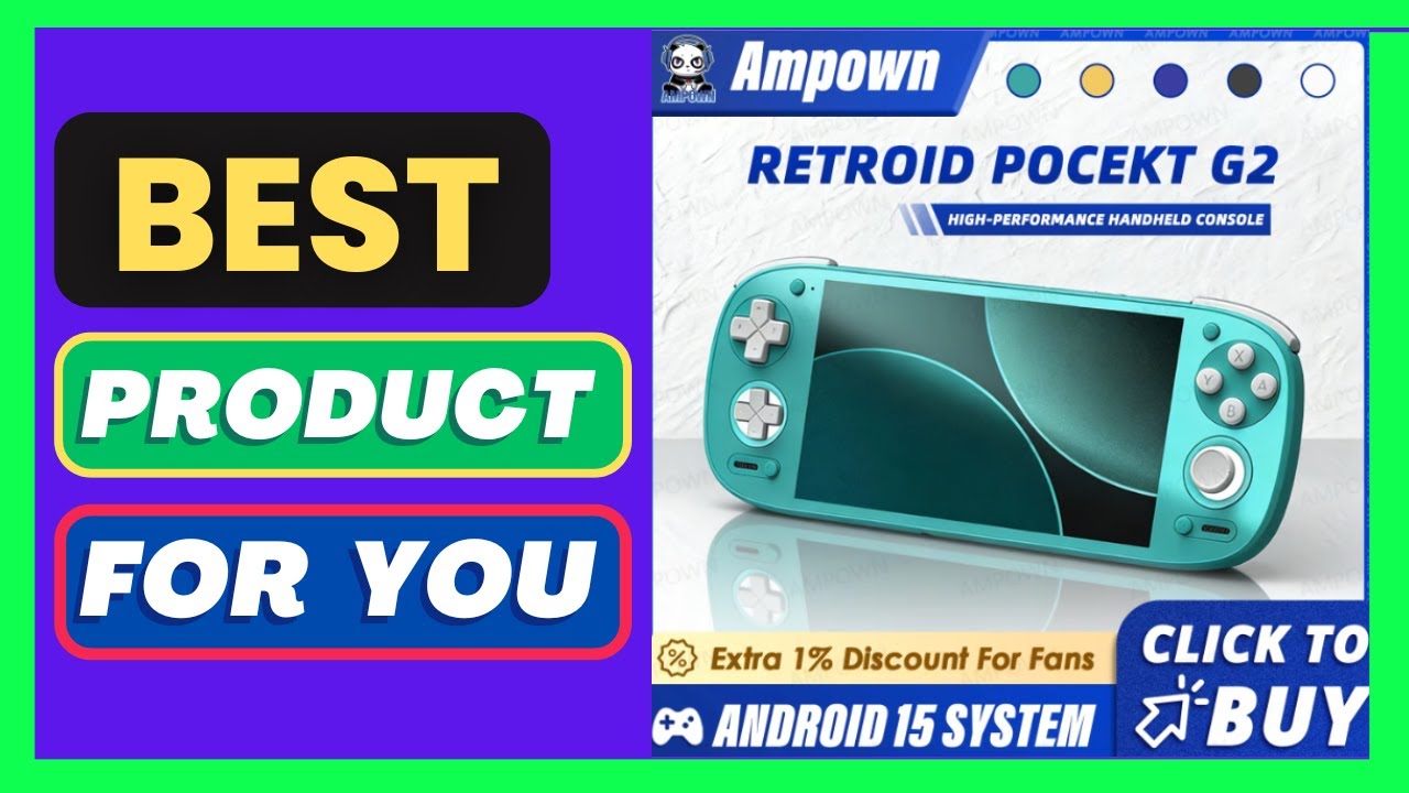 Retroid Pocket G2 Handheld Game Console 5.5'' AMOLE