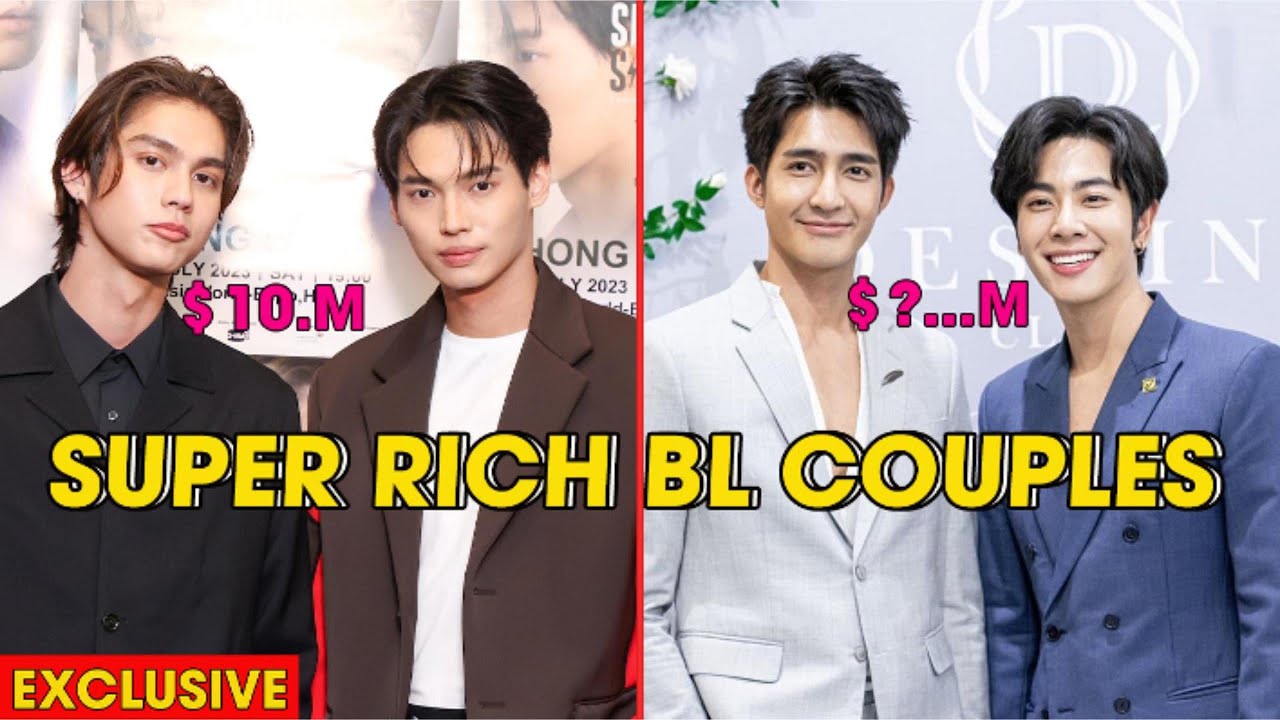 🌈 10 тайских BL-пар, чье богатство вас шокирует 💰