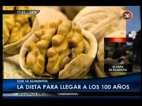 Catorce alimentos para vivir cien años