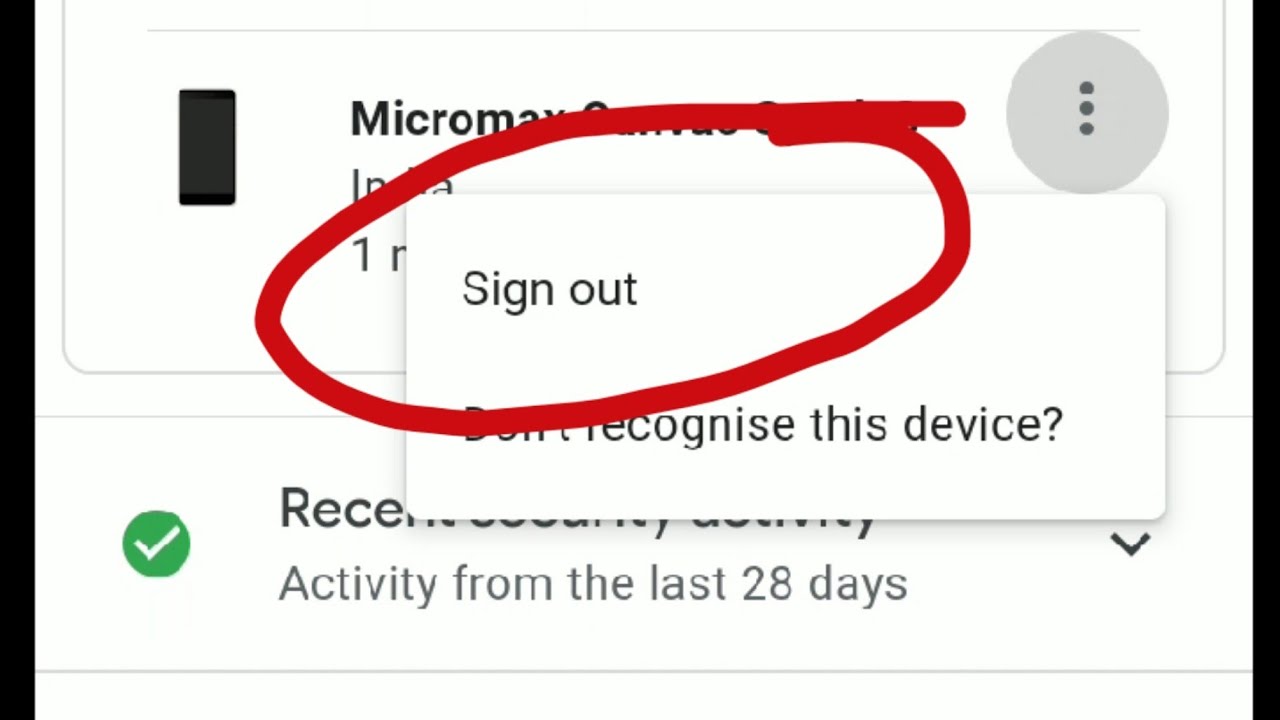 How to Logout Gmail From Other Devices | How to Remove gmail account