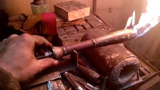 видео Домашняя кузница для ковки и обработки металлов