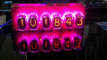 Nixie clock atmega8
