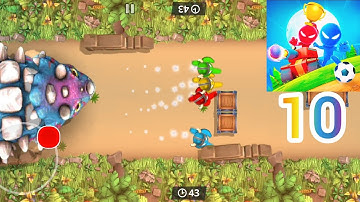 Stickman Party 2 3 4 MiniGames Gameplay Walkthrough Part10 (Android)