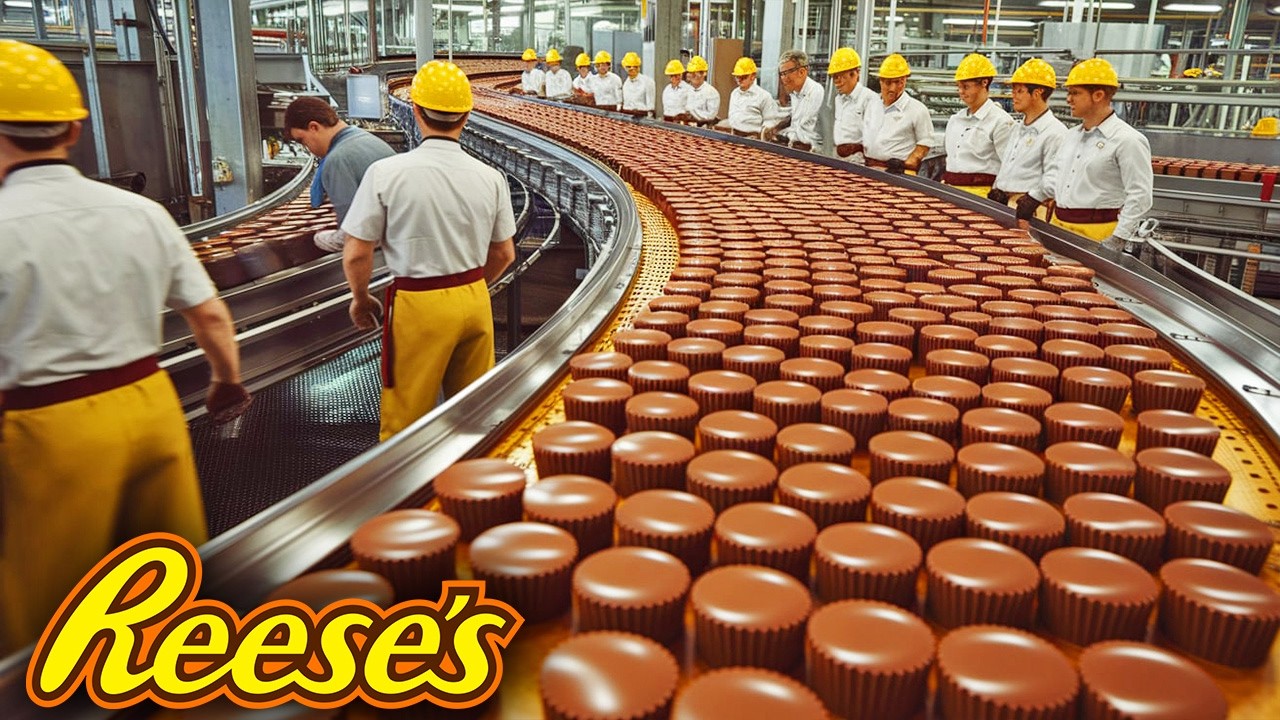 How It's Made: Reese's Peanut Butter Cups, Mars & Snickers