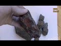 How to recycle gold from rocks