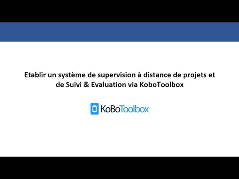 Kobo Tools:  Outils de collecte de données
