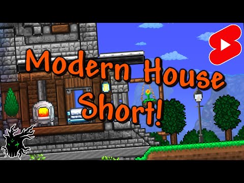 Rapid Modern House! | Terraria 1.4 | #Shorts