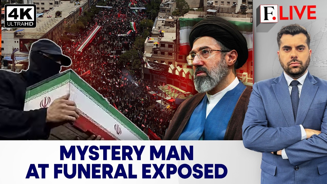 Was It Mojtaba? Iran Reveals Identity of Masked Man At Khamenei's Funeral | Firstpost Live | 4K thumbnail