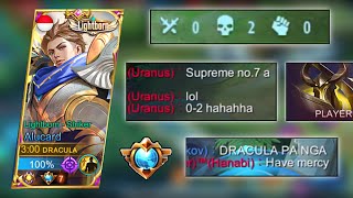 Enemy Laugh at my Supreme No.7 Alucard? | MLBB