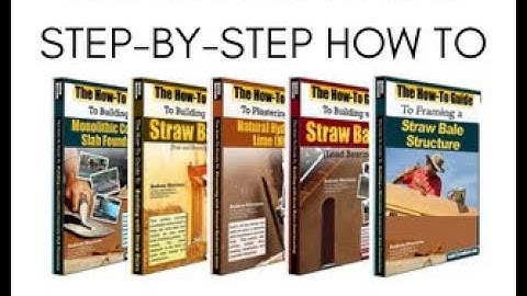 StrawBale.com: Frame Your Own Straw Bale House and Save Time And Money