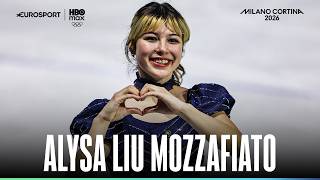 ALYSA LIU mozzafiato sulle note di Stateside di PinkPantheress | #MilanoCortina2026