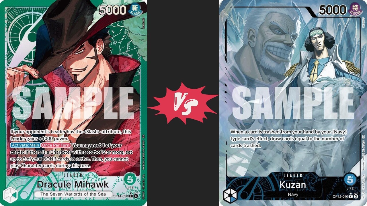 OP14/EB04 BAM Locals G Mihawk v U Kuzan Round 1
