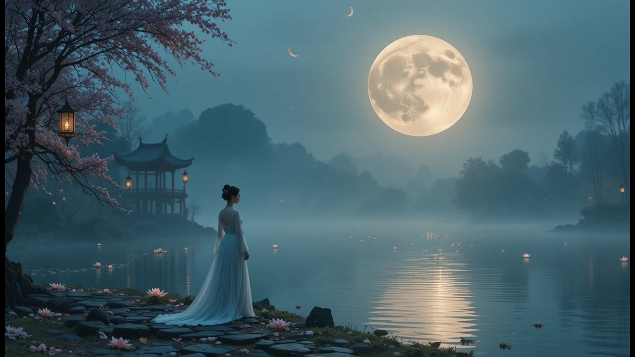 Mộng Dưới Trăng Tan - 4K | Giấc Mơ Tan Vỡ Dưới Ánh Trăng Tàn | LangMuzic