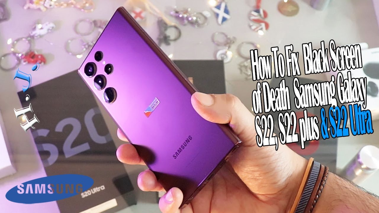 How To Fix Black Screen of Death Samsung Galaxy S22, S22 plus & S22