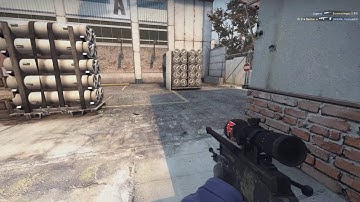 CS:GO - AWP 4K With Failed Ace and a SICK Wall Bang!