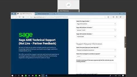 Sage 200 Evolution Webforms User Guide