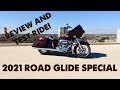 2021 ROAD GLIDE SPECIAL REVIEW AND TEST RIDE!