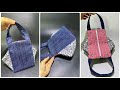 ✂️Cutting and Stitching  Beatiful ladies hanbag/ Sewing project to make a profit