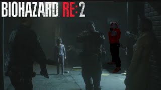 #3【BIOHAZARD RE:2 Z Version】理不尽に負けないレオンたちのラクーンシティ下水道散歩【黒豹VTuber】