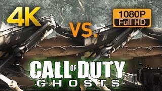 4K vs 1080p Graphics Comparison - Call of Duty Ghosts