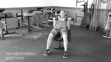 Incline Dumbbell Bicep Curl