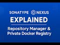 Sonatype Nexus Explained | Repository Manager & Private Docker Registry (PPT Walkthrough)