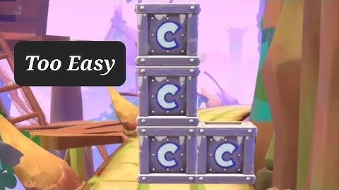 Crash On the Run vs Frosty Iron Crate (Short)